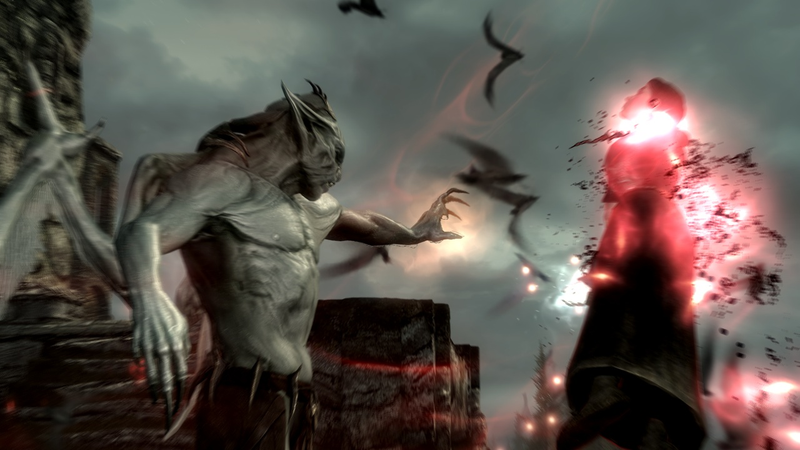 Illustration for article titled You Can Totally Be A Vampire In Skyrim's First DLC. Here's Proof.
